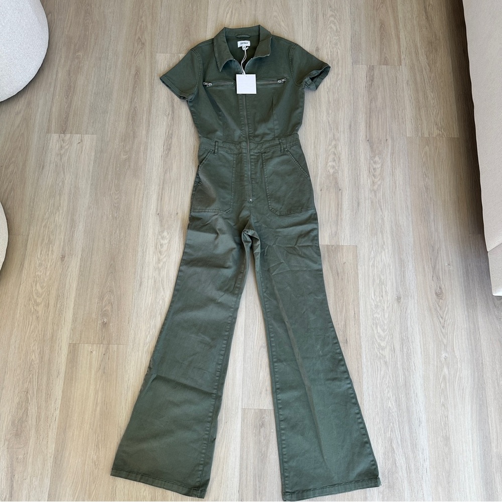 Pistola Olive Green Women's Jumpsuit size medium